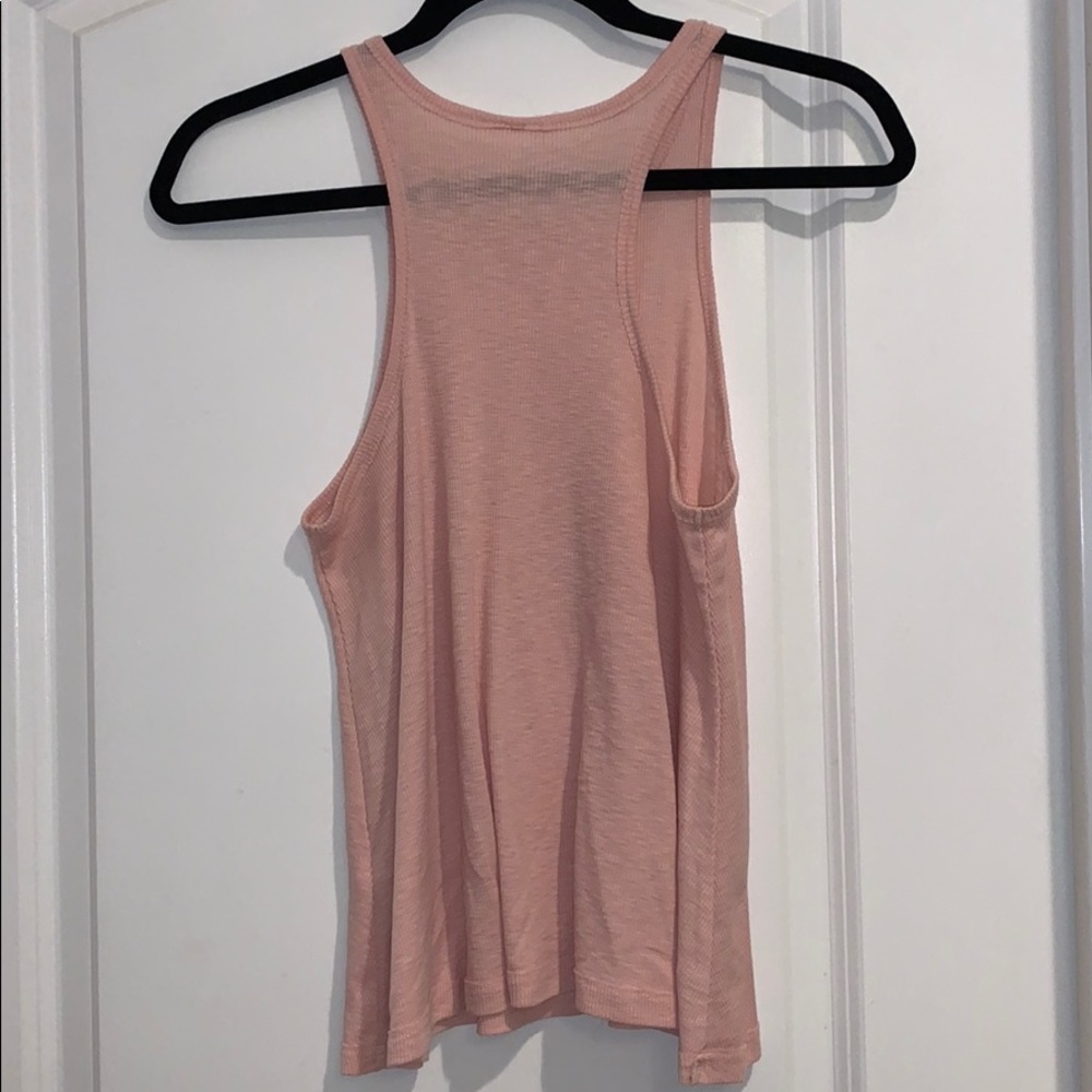 Free People Racerback Ribbed Swing Tank Top - Picture 3 of 3